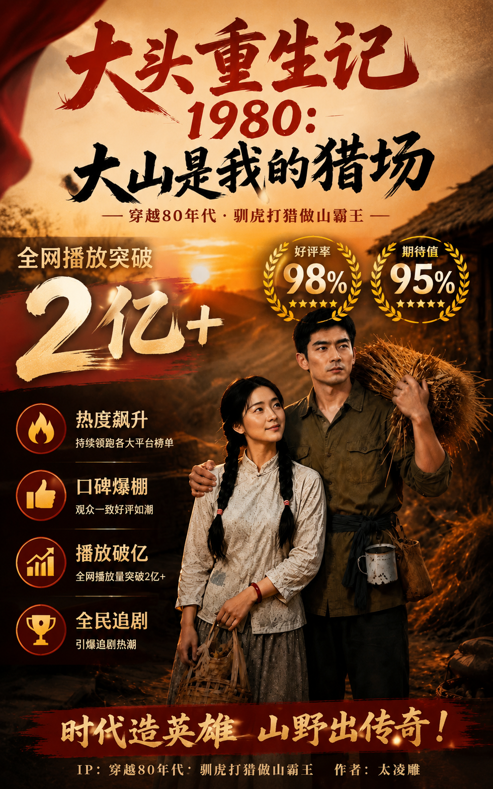 国漫视觉概念 02AI漫剧海报